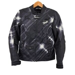Shift Envy Motorcycle Jacket Riding Protective Gear‎ Black Padded Women's Small
